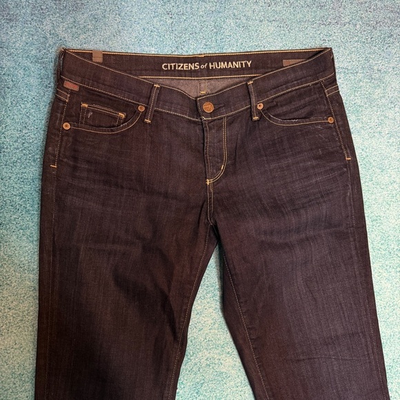 Women's Citizens of Humanity Ava Jeans Low Rise Straight Fits 32x31 Made In USA - Picture 2 of 16